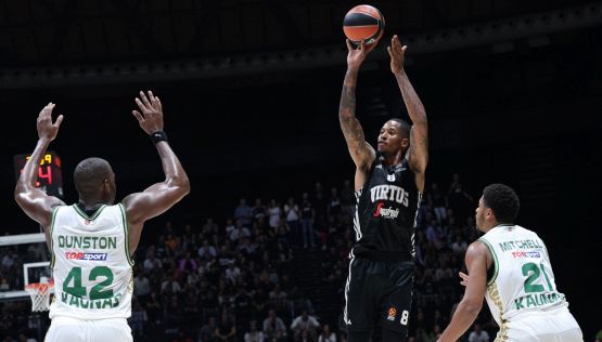 Eurolega, si sveglia Clyburn e si sblocca anche la Virtus Bologna: vittoria in rimonta in casa del Partizan