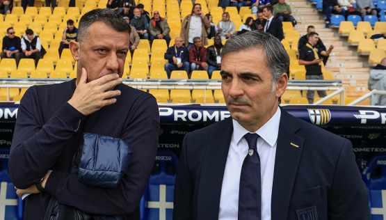 Parma-Empoli, D’Aversa si mostra dopo la paresi facciale: che emozione per il ritorno al Tardini