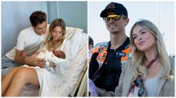 Luca Marini è diventato papà, è nata Angelina Luce: il tenero annuncio di Marta Vincenzi. Chiamatelo zio Rossi