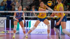 Volley femminile, senza Egonu Milano rischia pure con Firenze: Conegliano allunga, show di Zhu Ting e Gabi