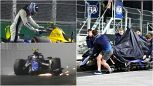 F1 in ansia: Colapinto, le immagini del pauroso incidente a Las Vegas. Williams distrutta, come sta Franco