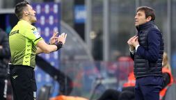 Inter-Napoli, Conte nel giusto su rigore e Var: nessun deferimento per il tecnico e Mariani finisce in Serie B