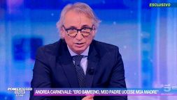 Andrea Carnevale, ex calciatore e dirigente dell'Udinese, in tv rivive la tragedia: "Mio padre uccise mia madre con un'accetta"