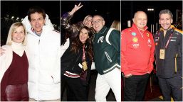 F1: Stefano Domenicali e moglie Silvia Colombo scatenati a Las Vegas con Vasseur, Susie e Toto Wolff