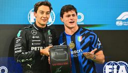 F1, Inter in pista a Las Vegas: Gianluca Conte premia Russell in maglia nerazzurra, chi è lo chef influencer