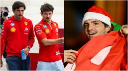 F1, Sainz versione Babbo Natale in Qatar: nuova armonia in Ferrari, Carlos e Leclerc arrivano insieme a Losail