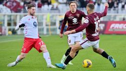 Torino-Monza 1-1 pagelle: a Masina risponde Djuric, delude Maldini. Sciopero del tifo all'Olimpico