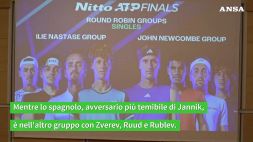 Alle Atp Finals Sinner e Alcaraz in gironi diversi