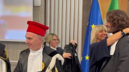 Gianmarco Tamberi è "dottore", laurea honoris causa in Scienze dello sport