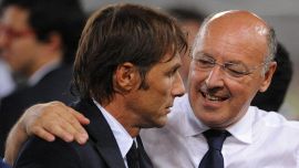 Inter, dopo la bordata di Conte a Marotta sui favoriti per lo scudetto arriva la replica