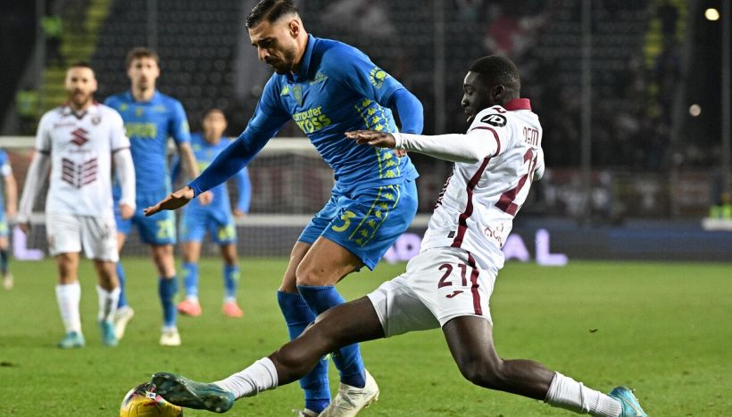 Empoli-Torino, moviola: caos dopo il gol annullato, follia di De Sciglio