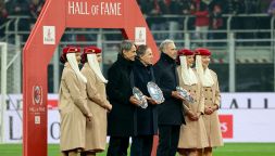 Milan, quante vecchie glorie alla festa per i 125 anni a San Siro: Van Basten, Inzaghi e Baresi rubano la scena