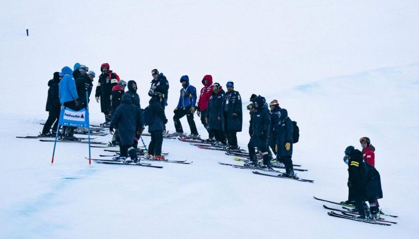 Sci, SuperG St Moritz bis cancellato: nebbia e vento battono tutti, Goggia e Brignone a riposo