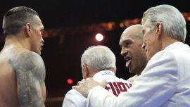 Boxe, clamoroso faccia a faccia di 10 minuti tra Usyk e Fury: la rivincita è già cominciata