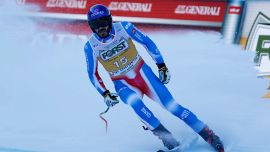 Sci Alpino, ematoma cranico per Sarrazin dopo il terribile incidente a Bormio: le sue condizioni