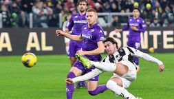 Juventus-Fiorentina, moviola: il rigore negato ai viola e i cori razzisti. Locatelli, che guaio