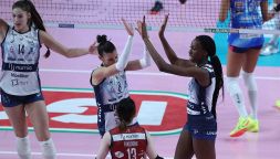 Volley femminile, Egonu non basta: Milano perde anche a Novara, Tolok MVP. Lanier salva Conegliano contro Roma