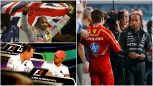 F1, Hamilton 40 anni e non sentirli: dalla Ferrari torta di compleanno rossa, auguri in italiano da Mercedes