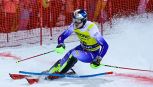 Sci alpino slalom Kitzbuhel, Haugan al comando ma è il maltempo a decidere: reazione di Vinatzer