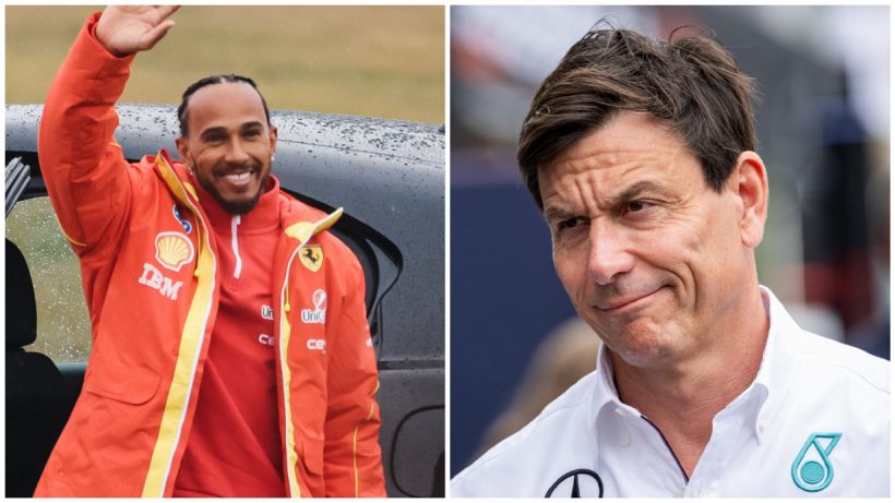 F1, Hamilton rompe il silenzio dopo il botto di Barcellona. La scenata di gelosia di Toto Wolff, Horner loda Ferrari