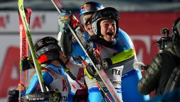 Sci Alpino, l'Italia è d'oro nel team event! Clamorosa impresa contro la Svizzera, Collomb e Vinatzer da sogno!