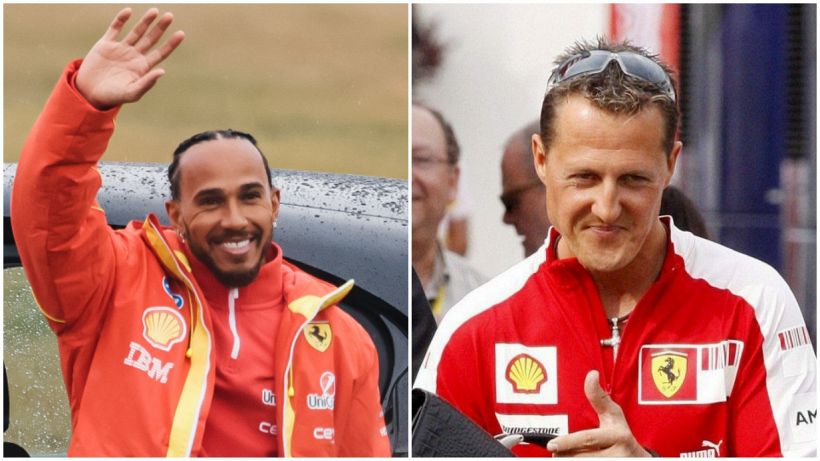 F1, Hamilton e l'italiano: "Schumacher mai amato", ombre sul passato di Schumi citando Oriano Ferrari a Zelig