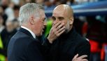 Champions, c’è City-Real: tra Guardiola e Ancelotti uno fuori, ma Pep non teme l’esonero