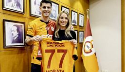 Morata: bocciato dal Milan al Galatasary è già primo violino, l'omaggio in video e la gioia di Alice