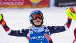 Sci, tutti ai piedi della 'centenaria' Shiffrin: i messaggi di congratulazioni del fidanzato Kilde, di Vhlova e Federer