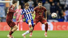 Pagelle Porto-Roma 1-1: Moura risponde a Celik, Cristante espulso nel finale e Dybala va ko