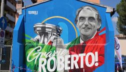 Roberto Mancini odiato a casa sua, imbrattato a Jesi murales dell'ex ct con oscenità