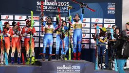 Mondiali sci alpino 2025 Saalbach: medagliere aggiornato. Svizzera dominatrice, l'Italia chiude sul podio