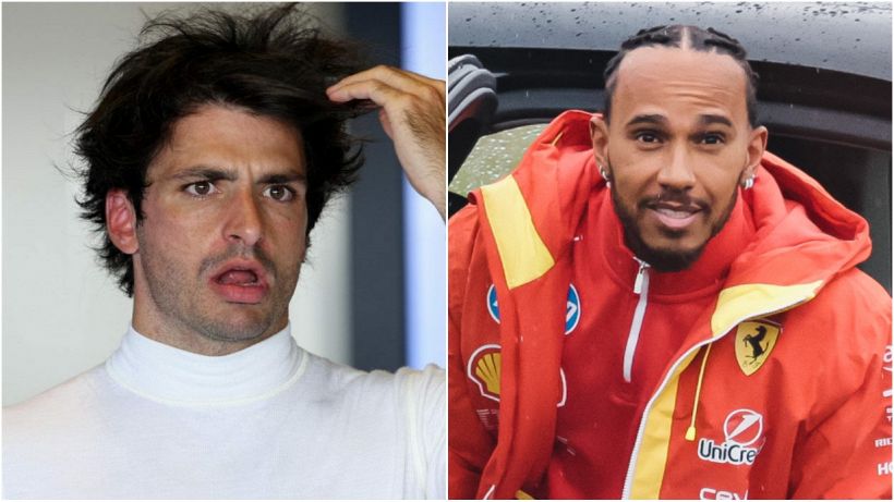 F1, Sainz si vendica di Hamilton: "Non lo conosco". Parole dolci per Leclerc e la Ferrari