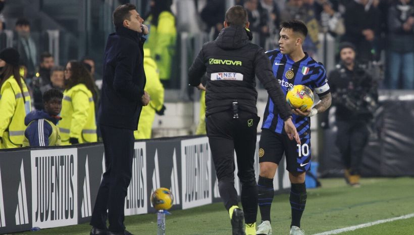 Juventus-Inter, alta tensione Thiago Motta e Lautaro in campo: cosa rischia il Toro pizzicato dalle tv