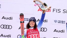 Federica Brignone vince la classifica generale di Coppa del Mondo 2024/2025 e lo storico triplete a Sun Valley se...