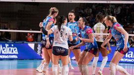 Gara-2 semifinali, Conegliano perde l'imbattibilità dopo 50 partite! Novara vince 3-0 e pareggia la serie