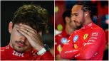 F1, Hamilton e Leclerc stizziti: rabbia e parolacce nei team radio. Daily Mail stronca Lewis: Ferrari addio dorato