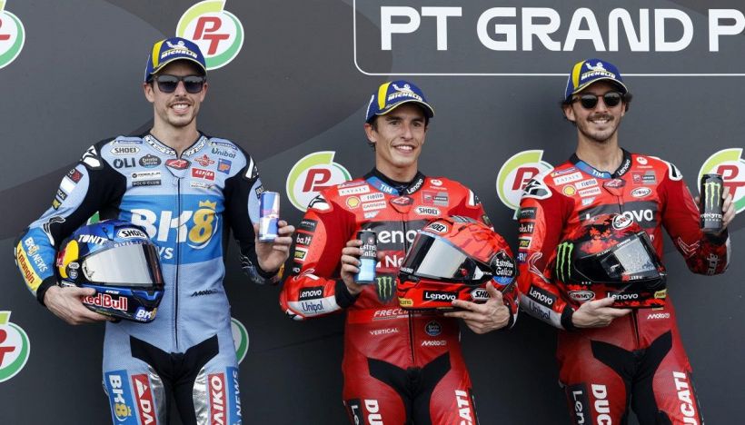 MotoGP Thailandia, Marc domina su Alex, Sprint affare di famiglia Marquez. Bagnaia a podio