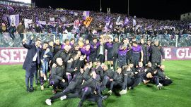 Giudice sportivo: Fiorentina punita per la coreografia anti Juventus, squalifica e maxi-multa per Gasperini 