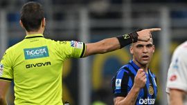 Inter, il labiale di Lautaro sul gol annullato scatena la polemica: dopo il caso bestemmia c’è l’accusa di “bugiardo”