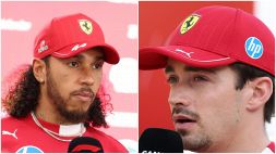 F1, Hamilton e Leclerc rompono il silenzio sugli screzi Ferrari. Sainz, sfogo e parolaccia: rischia multa bis