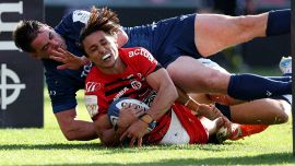 Italrugby, infortunio choc per Ange Capuozzo: la meta poi le lacrime. Si teme frattura a caviglia, tibia e perone