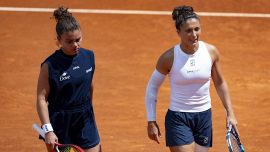 Madrid, Paolini crolla anche con Errani: continua la crisi della coppia azzurra. Sorpresa Musetti e Cobolli