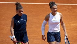 Madrid, Paolini crolla anche con Errani: continua la crisi della coppia azzurra. Sorpresa Musetti e Cobolli