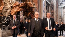 Papa Francesco, Lazio e Roma in Vaticano per rendere omaggio al pontefice
