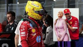 F1, Hamilton impreca in radio: 'Cavolo, accidenti'. La foto post qualifiche più virale di quella con Jennifer Lopez