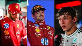 F1, Leclerc siparietto radio dopo il sorpasso a Russell: Hamilton dispiaciuto. Antonelli stremato, Wolff: "Bravo"