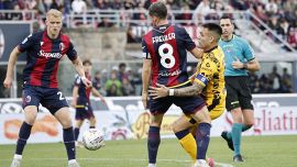 Bologna-Inter, moviola: il rigore negato a Lautaro, il mani in area di Carlos Augusto e i rossi agli allenatori