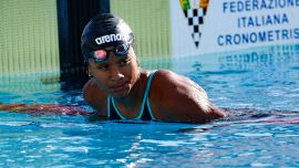 Curtis e la frecciatina a Pellegrini: “Ballando con le stelle non è la mia aspirazione”. E con i record arrivano i commenti razzisti