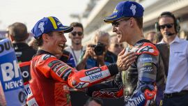 MotoGp griglia di partenza Gp Spagna 2025: Quartararo e Yamaha in pole, Marc Marquez e Bagnaia in prima fila